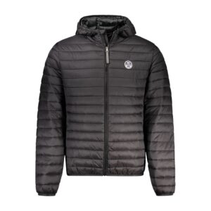 Black Polyamide Men's Jacket